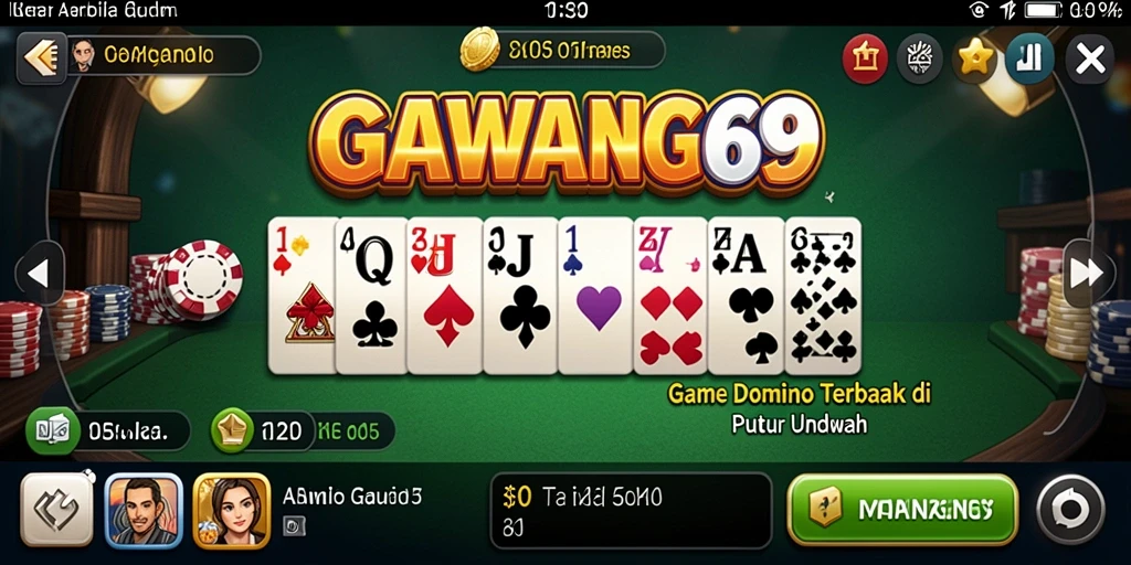 Tampilan gameplay GAWANG69 yang seru dan interaktif.