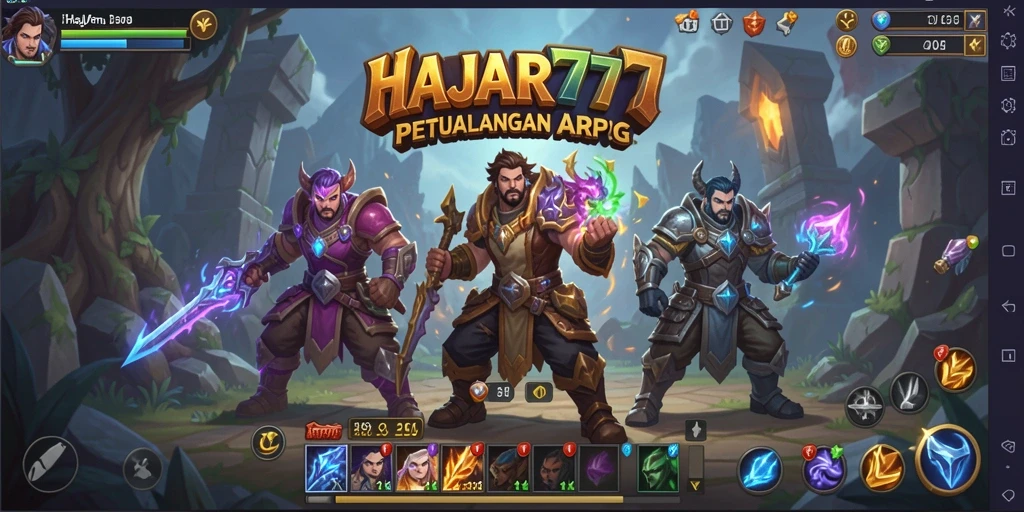 Gameplay seru dan mendebarkan dalam HAJAR777.