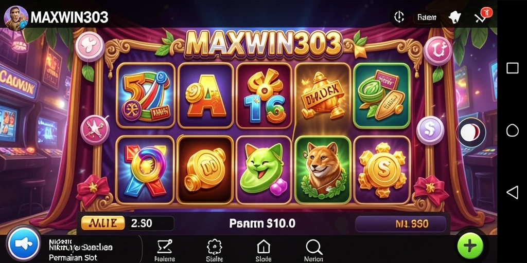 Gameplay menarik MAXWIN303 dengan berbagai pilihan slot yang seru.